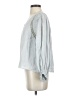 Anna Cate Silver 3/4 Sleeve Blouse Size XS - photo 5
