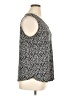 Ellen Tracy Gray Sleeveless Blouse Size XL - photo 4