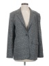 Something Navy Plaid Gray Blazer Size S - photo 1