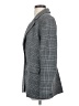 Something Navy Plaid Gray Blazer Size S - photo 5