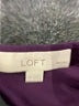 Ann Taylor LOFT 100% Polyester Purple 3/4 Sleeve Blouse Size XS - photo 7