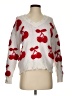 Altar'd State Hearts White Pullover Sweater Size XS - photo 1