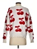 Altar'd State Hearts White Pullover Sweater Size XS - photo 2