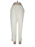 T by Talbots Solid Ivory Casual Pants Size L (petite) - photo 1