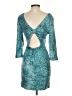 As U Wish Teal Cocktail Dress Size S - photo 2