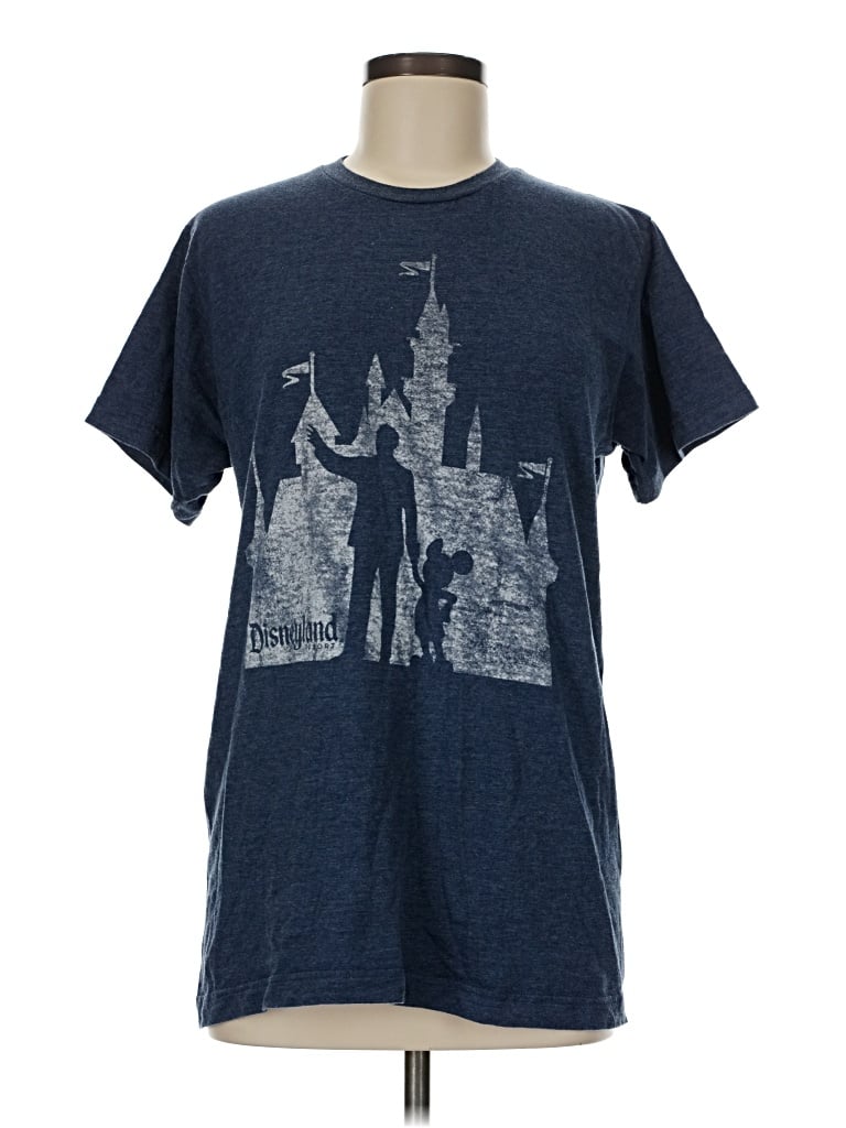 Pre-owned Disney Short Sleeve T-shirt In Blue