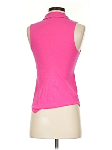 Express Sleeveless Button-Down Shirt (view 2)