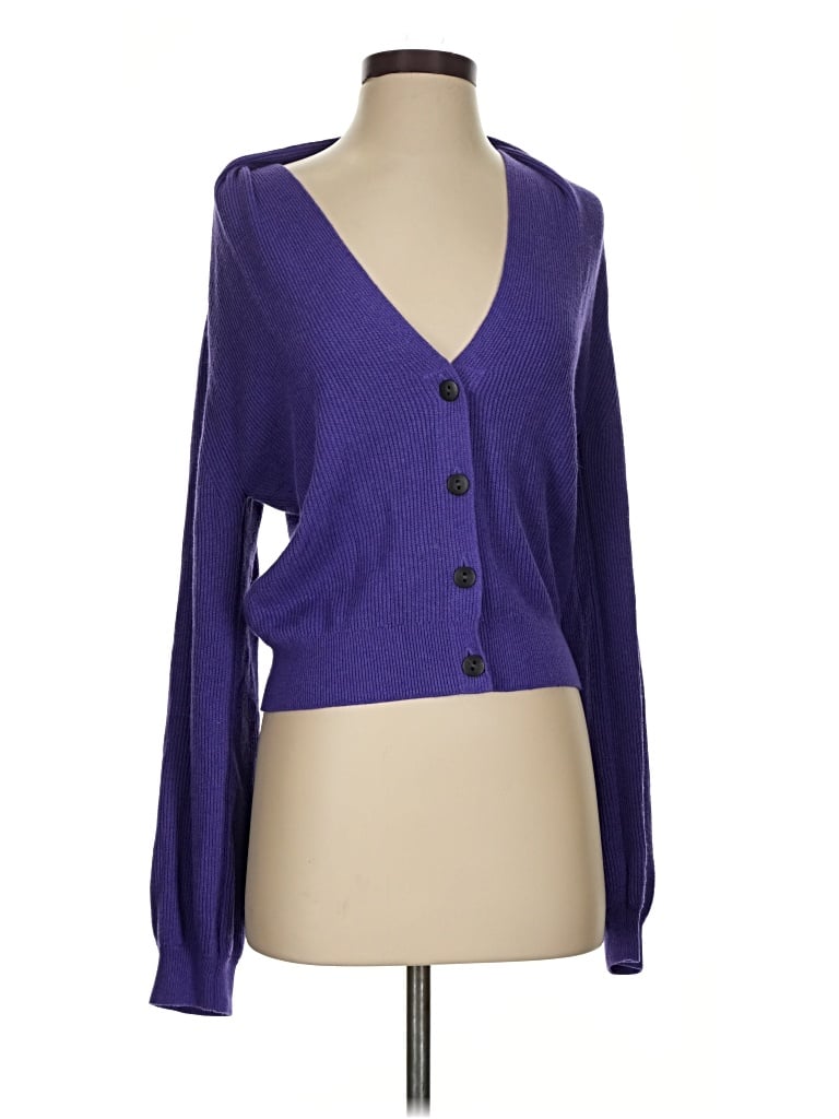Pre-owned Cabi Cardigan Sweater In Purple