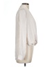 Papaya 100% Polyester Ivory Long Sleeve Blouse Size L - photo 4