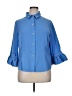 Gretchen Scott Designs Blue 3/4 Sleeve Blouse Size XL - photo 1