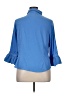 Gretchen Scott Designs Blue 3/4 Sleeve Blouse Size XL - photo 2