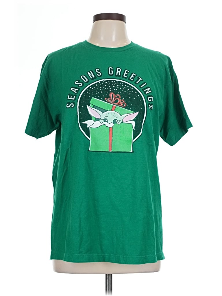 Pre-owned Tultex Short Sleeve T-shirt In Green
