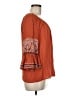 Assorted Brands 100% Rayon Orange 3/4 Sleeve Blouse Size M (estimated) - photo 4