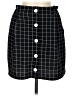 Potter's Pot Plaid Black Casual Skirt Size M - photo 1