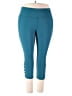 Lane Bryant Solid Teal Active Pants Size 22 Plus (5) - photo 1