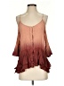 Gimmicks Burgundy Sleeveless Blouse Size S - photo 1