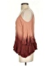 Gimmicks Burgundy Sleeveless Blouse Size S - photo 5