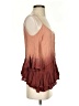 Gimmicks Burgundy Sleeveless Blouse Size S - photo 4