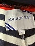 Addison Bay 100% Cotton Stripes Red Shorts Size L - photo 3