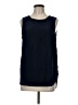 MICHAEL Michael Kors 100% Polyester Blue Sleeveless Top Size 8 - photo 1