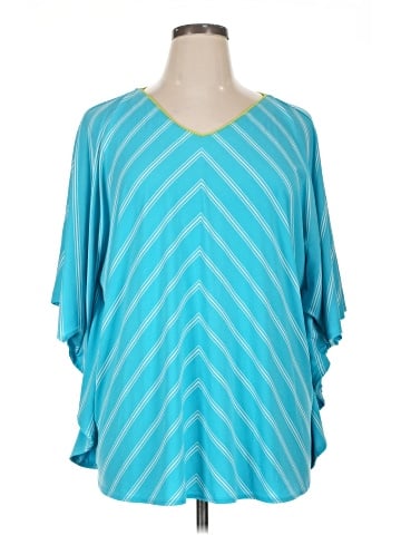 Susan Graver 3/4 Sleeve Blouse (view 1)