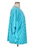 Susan Graver Teal 3/4 Sleeve Blouse Size 1X - photo 4