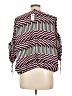 Express 100% Polyester Purple Pink 3/4 Sleeve Blouse Size L - photo 2