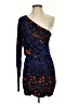 Tibi Graphic Blue Cocktail Dress Size XXS (estimated) - photo 1