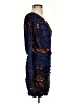 Tibi Graphic Blue Cocktail Dress Size XXS (estimated) - photo 4