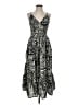 Magic Animal Print Black Cocktail Dress Size S - photo 1
