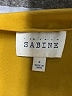 Sabine 100% Polyester Yellow Long Sleeve Blouse Size S - photo 7