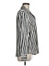 MNG 100% Polyester Stripes Ivory Long Sleeve Blouse Size 6 - photo 4