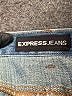 Express Jeans Blue Denim Skirt Size 7 - 8 - photo 4