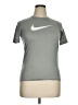 Nike 100% Polyester Gray Active T-Shirt Size XL - photo 1