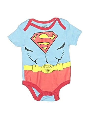 Justice League Short Sleeve Onesie (view 1)