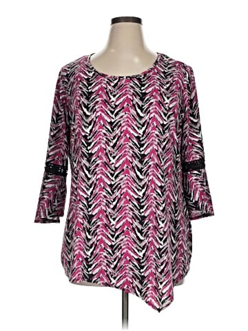 Studio Works 3/4 Sleeve Blouse (view 1)