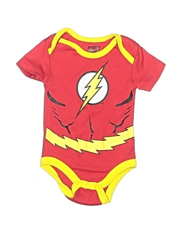 Justice League Short Sleeve Onesie (view 1)