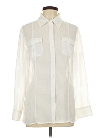 Evan Picone Long Sleeve Blouse (view 1)