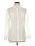 Evan Picone Ivory Long Sleeve Blouse Size L - photo 1