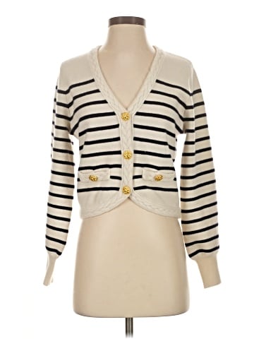 Aqua Cashmere Cardigan (view 1)