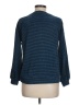Chenault 100% Polyester Blue Pullover Sweater Size M - photo 2