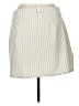 J.Crew 100% Wool Stripes Ivory Wool Skirt Size 16 - photo 2