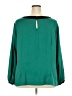 Sejour Color Block Green 3/4 Sleeve Blouse Size 22 - photo 2