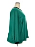 Sejour Color Block Green 3/4 Sleeve Blouse Size 22 - photo 4