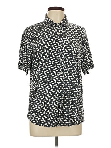 Fig & Flower Short Sleeve Blouse (view 1)