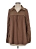 Andree by UNIT Brown Long Sleeve Blouse Size S - photo 1