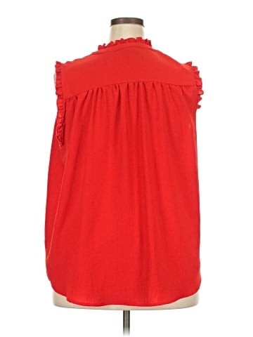Rain Sleeveless Blouse (view 2)