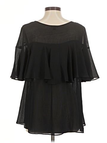 Ann Taylor Short Sleeve Blouse (view 2)