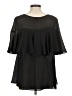 Ann Taylor Black Short Sleeve Blouse Size M - photo 2