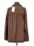 Andree by UNIT Brown Long Sleeve Blouse Size S - photo 2